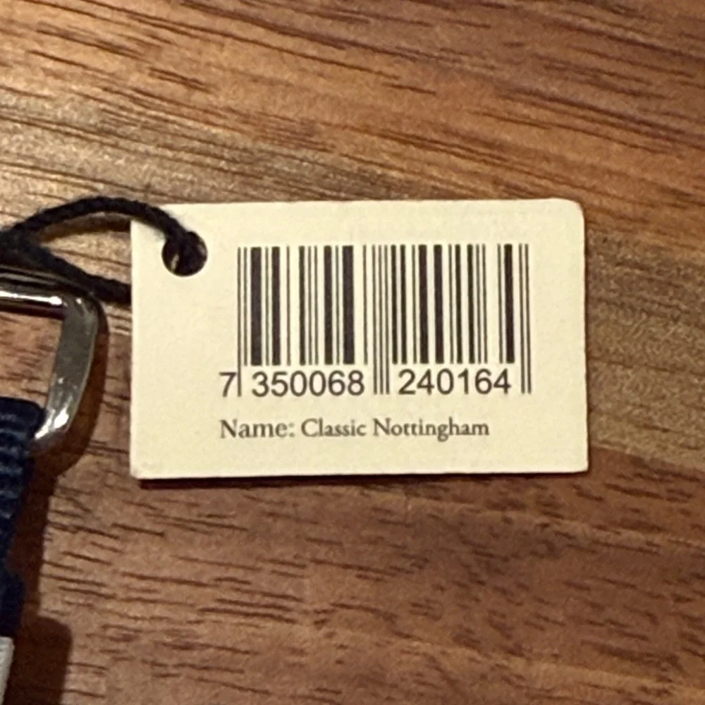 Daniel Wellington Classic Nottingham Watch with Navy and Green Striped Band